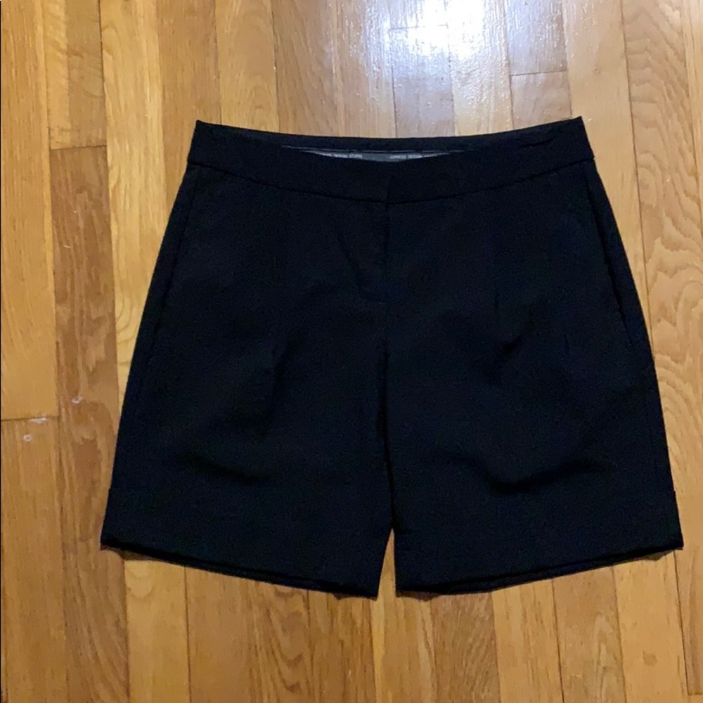 Express black dress shorts